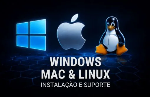Serviços de informática VenturAlp para Windows, Mac e Linux